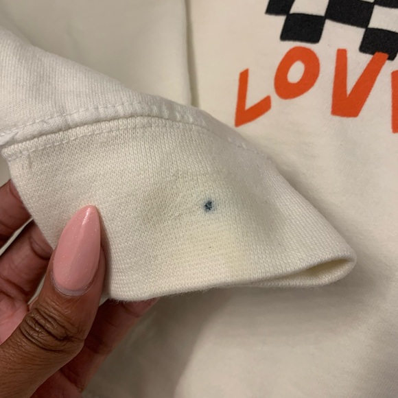 Harry Styles Love on Tour White Sweatshirt - Picture 3 of 5